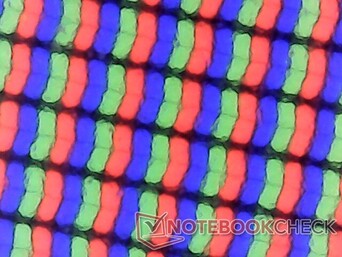 Matte subpixel array met bijna geen korreligheid