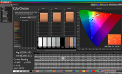 ColorChecer vóór kalibratie