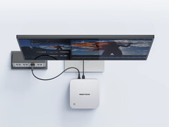 De Minisforum AI X1 Pro-470 is alleen verkrijgbaar in een zilveren afwerking. (Afbeeldingsbron: Minisforum)