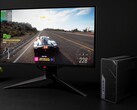 Minisforum MS-02 Ultra draait Forza Horizon 5 op een externe monitor (Beeldbron: YouTube/ETA Prime)