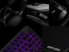 Sony Inzone-game-uitrusting, inclusief H9 II headset, E9 in-ear monitors, KBD H75-toetsenbord, Mouse-A gamingmuis en een muismat. (Afbeeldingsbron: PRnewswire)