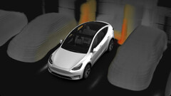 De upgrade voor Park Assist biedt 3D-visualisaties (afbeelding: Tesla)