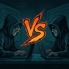 Een hacking forum werd gehackt. (Afbeelding bron: AI gegenereerd door GPT-4o)