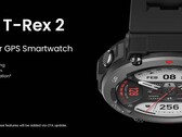 De T-Rex 2 staat op het punt om live te gaan op Amazon.in. (Bron: Amazfit via Amazon)