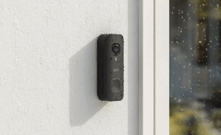 De Blink 2K+ Video Doorbell is IP65 waterbestendig