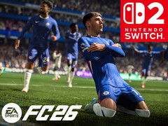 De EA Sports FC 26 Switch 2 banner wordt getoond (Afbeelding bron: Nintendo of America, EA Sports met bewerkingen)
