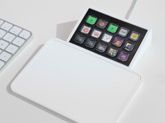 Afgebeeld: 15-toets Stream Deck module gemonteerd op een trackpad. Hobbyisten kunnen nu Stream Deck-knoppen toevoegen aan hun aangepaste bouwwerken zonder de winkelversies te hoeven slopen. (Afbeeldingsbron: Elgato)