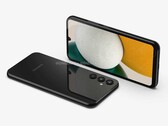 De Galaxy A34 lijkt dunnere schermranden te hebben dan zijn voorgangers. (Beeldbron: @OnLeaks & Giznext)