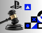 PlayStation banner met voorzittershamer (Afbeelding bron: Sony PlayStation met bewerkingen)