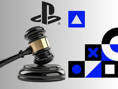 PlayStation banner met voorzittershamer (Afbeelding bron: Sony PlayStation met bewerkingen)