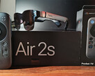 RayNeo Air 2s en Pocket TV gaan goed samen (Afbeelding bron: Notebookcheck)
