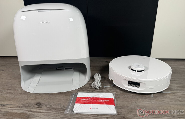 De Spartaanse leveringsomvang van de Roborock Qrevo Curv 2 Flow