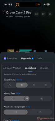 Schoonmaakinstellingen