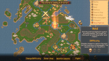 Een afbeelding waarop de kaart in Sons of Valhalla te zien is.