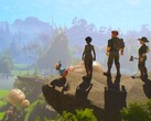 Promotionele schermafbeelding uit Under a Rock, het open-wereld-survival-spel van Nordic Trolls.