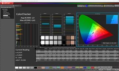 CalMAN: ColorChecker (gekalibreerd)