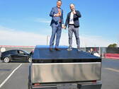 De Thaise premier test de tonneau cover van de Cybertruck (afbeelding: Srettha Thavisin/X)