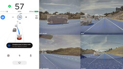 Zelfrijdende computers van EV's kunnen de klimaatemissies doen toenemen (afbeelding: Tesla)