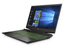 Getest: de HP Gaming Pavilion 15-dk0009ng laptop. Testtoestel voorzien door HP Germany.