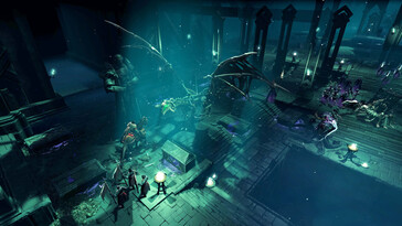 Een afbeelding van monsters in Age of Wonders 4.