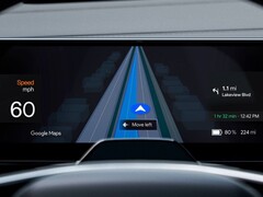 Google's nieuwe Lane Guidance-functie zal in eerste instantie exclusief beschikbaar zijn in de Polestar 4. (Afbeelding bron: Polestar)