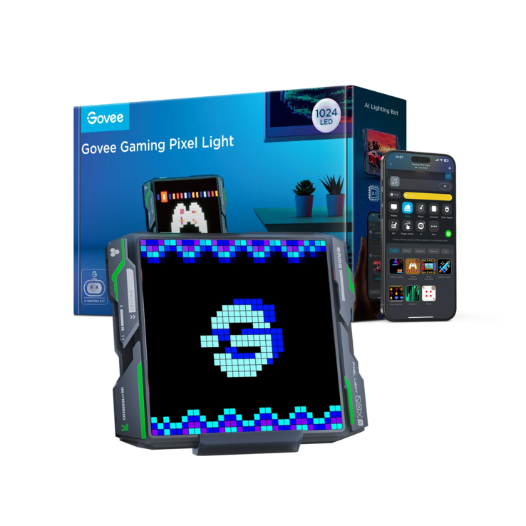 De Govee Gaming Pixel Light. (Afbeeldingsbron: Govee)