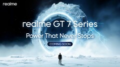 De GT 7-serie is onderweg. (Afbeeldingsbron: Realme)