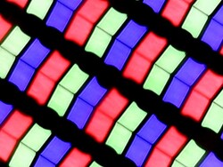 Subpixel raster