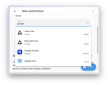 De verbeterde entiteitkiezer komt met Home Assistant 2025.6. (Afbeeldingsbron: Home Assistant)