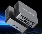 De NUC300 beschikt over een 2,5GbE-poort. Afgebeeld: een promotieafbeelding die het ontwerp en de poortconfiguratie van de mini-pc toont.