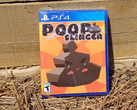 Een foto van een van de zeldzaamste PS4-gamediscs ter wereld, Poop Slinger