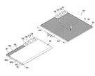 Samsung Display heeft zijn in- en uitklapbare concept drastisch veranderd sinds CES 2023. (Afbeeldingsbron: USPTO)