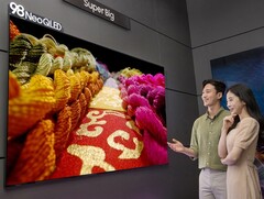 De 2022 Samsung NEO QLED 98-in TV is gelanceerd in Zuid-Korea. (Afbeelding bron: Samsung)