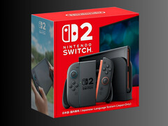 De detailhandeldoos van de Switch 2 Japanse taalversie wordt getoond (Afbeelding bron: Amazon Japan)
