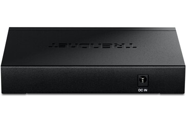 De ventilatorloze TPE-BG350 multi-gigabit-switch van Trendnet wordt geleverd in een robuuste metalen behuizing
