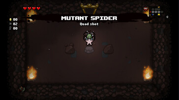 Afbeelding: Een screenshot uit de gameplay van The Binding of Isaac: Rebirth.