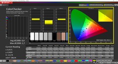 CalMAN ColorChecker gekalibreerd