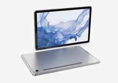 De Galaxy Tab S9 FE-serie wordt een stuk goedkoper dan de Galaxy Tab S9-tegenhangers. (Afbeeldingsbron: @OnLeaks & MediaPeanut)