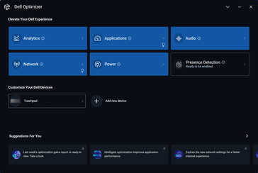 Startscherm Optimizer