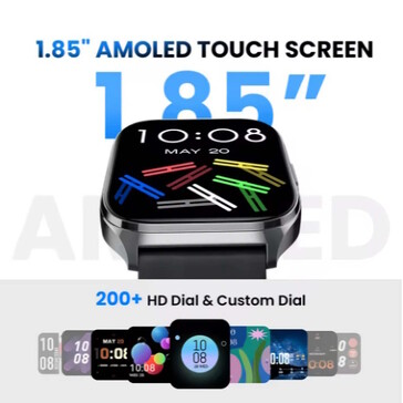 Deze goedkope smartwatch heeft een AMOLED-scherm
