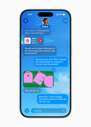 iMessage Thema's (afbeeldingsbron: Apple)