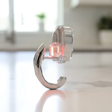 Deze sensoren kunnen achter het oor van de gebruiker worden verborgen (Afbeeldingsbron: Lumia Health)