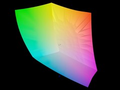 Kleurruimte: sRGB - 99,94% dekking