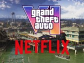 Banner voor de „GTA 6 Netflix Extended Look”, weergegeven met Grassrivers