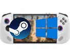 Lenovo Legion Go S kan zowel SteamOS als Windows draaien. (Afbeeldingsbron: Lenovo, Steam, Windows, bewerkt)