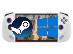 Lenovo Legion Go S kan zowel SteamOS als Windows draaien. (Afbeeldingsbron: Lenovo, Steam, Windows, bewerkt)