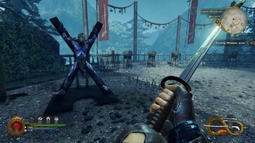 Afgebeeld: Een gameplay-screenshot van Shadow Warrior 2.
