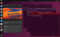 Ubuntu 25.10 &quot;Questing Quokka&quot; bureaublad screenshot met Gnome 49 wijzigingen (Afbeelding bron: Canonical)