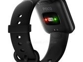 De POCO Watch is een re-branded Redmi Watch 2. (Beeldbron: @OnLeaks & Digit.In)
