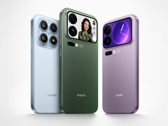 De Xiaomi 17-serie wordt op 25 september 2025 in China gelanceerd. Afgebeeld: de 17, 17 Pro Max en 17 Pro. (Afbeeldingsbron: Xiaomi)